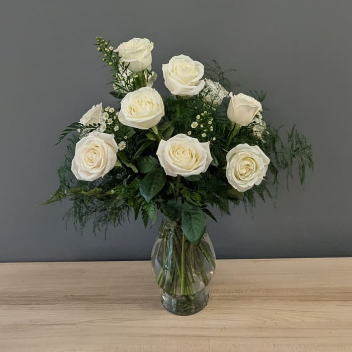 Roses White