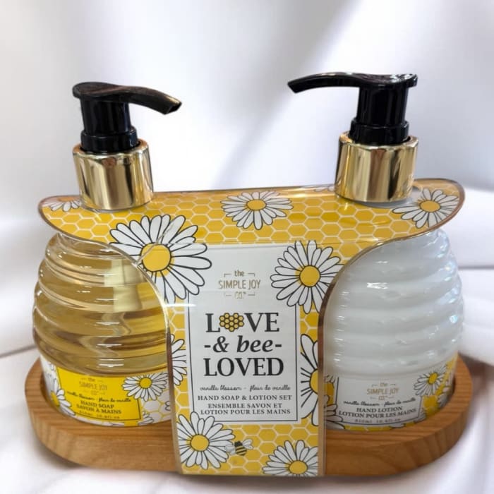 Love & Bee Loved Hand Soap & Lotion Gift Set