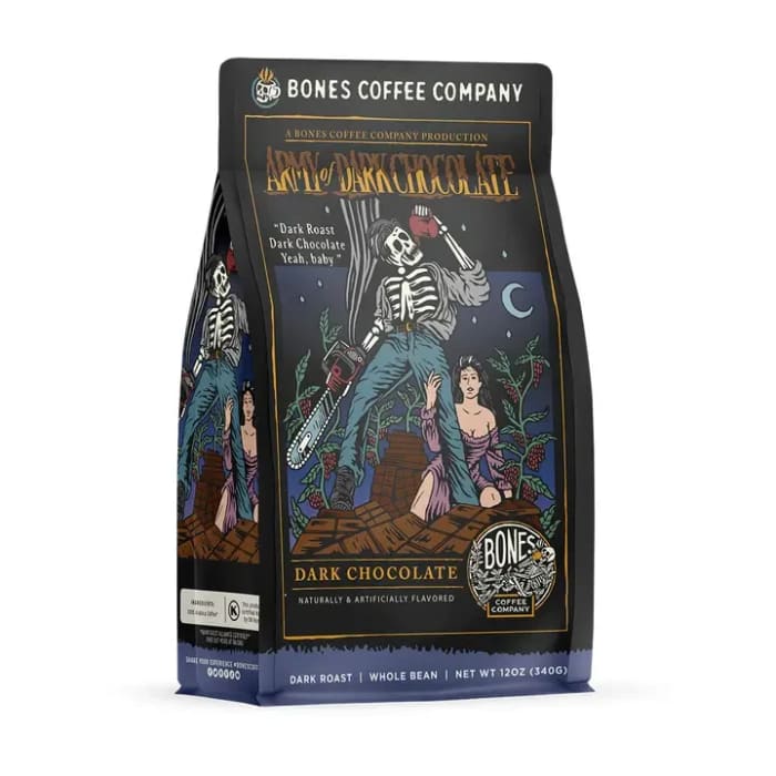 Dark Chocolate Bones Ground Coffee