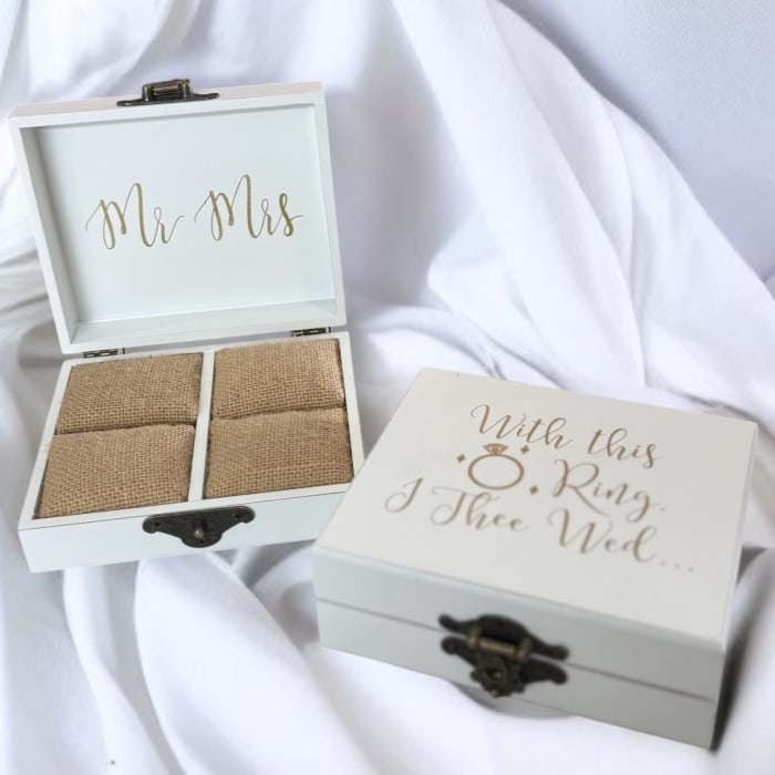 With this Ring Wedding Ring Holder