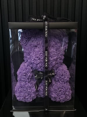 Rose Bear Purple