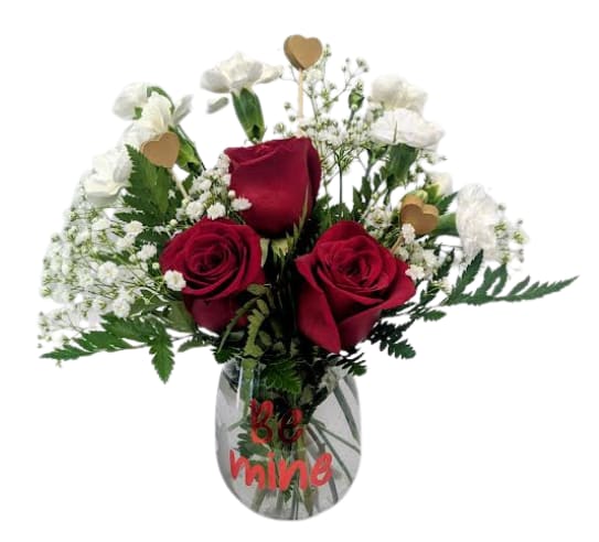 Be Mine Wineglass VM-1441