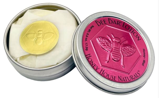 Bee Bar Solid Lotion – Nourishing Moisture in a Compact Bar ~ Honey