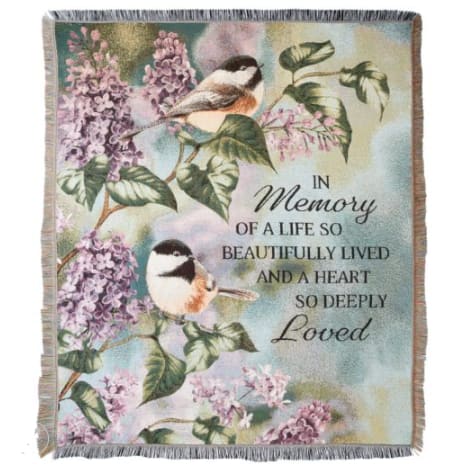 In Memory Woven Tapestry