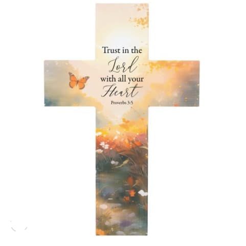 Trust in the Lord Wall Cross