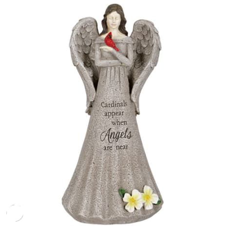 Angels Are Near Cardinal Memorial Statue
