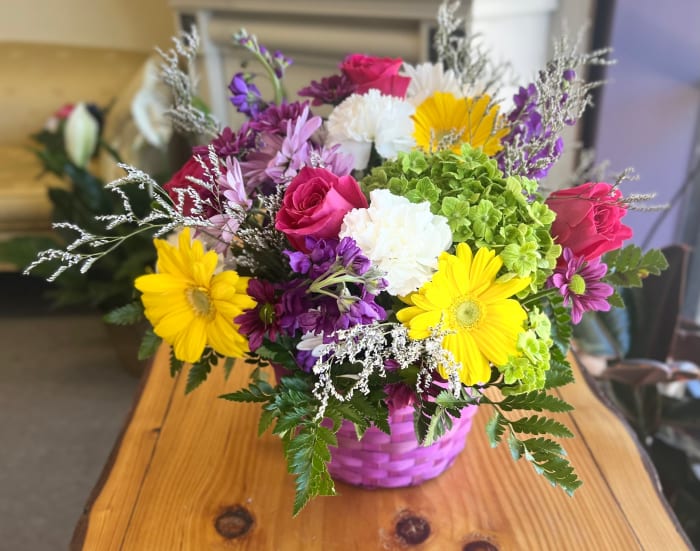 Passion of Color Basket