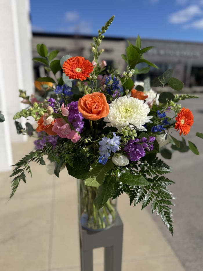 Traditional Style, Bright, Regal Arrangement