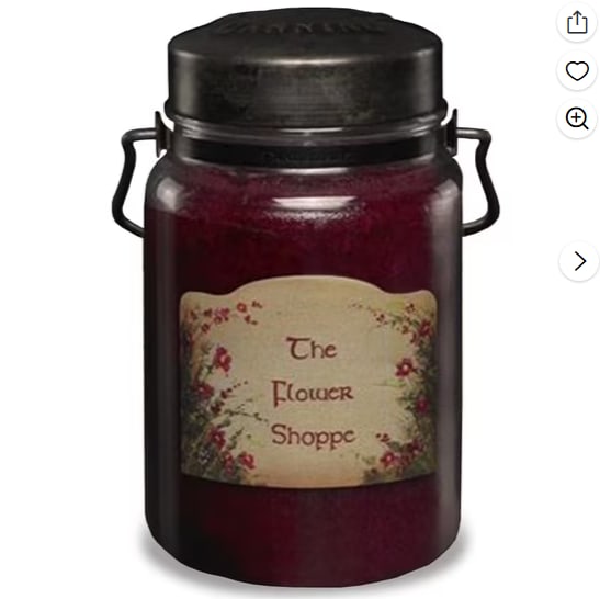McCall's Large Jar Candle (The Flower Shoppe scent)
