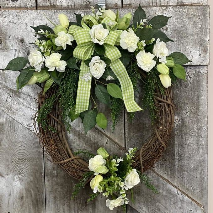 Glorious Greens Silk (Artificial) Wreath