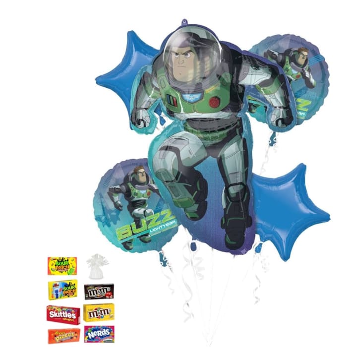 Buzz Lightyear Balloon & Candy Bundle – Colorado Springs Delivery