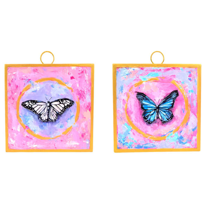 Mini Elegant Butterflies Print