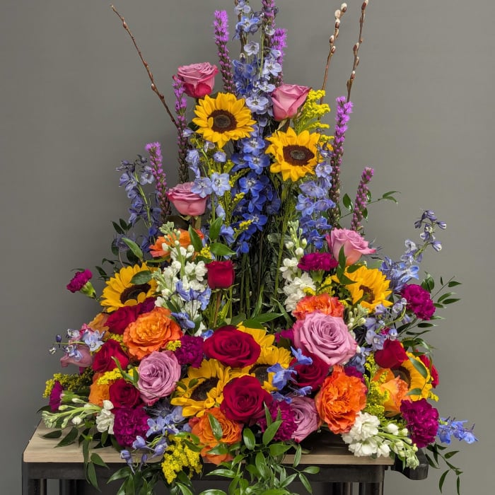 Radiant Meadow Urn Surround