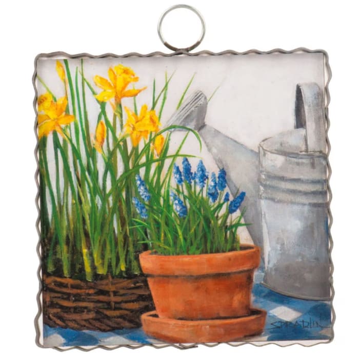 Mini Garden Pots Print