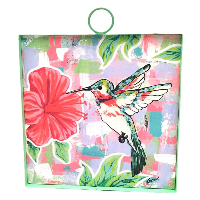 Mini Modern Hummingbird Print