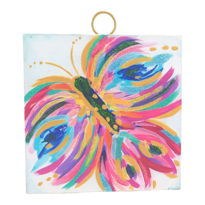 Mini Abstract Butterfly Print