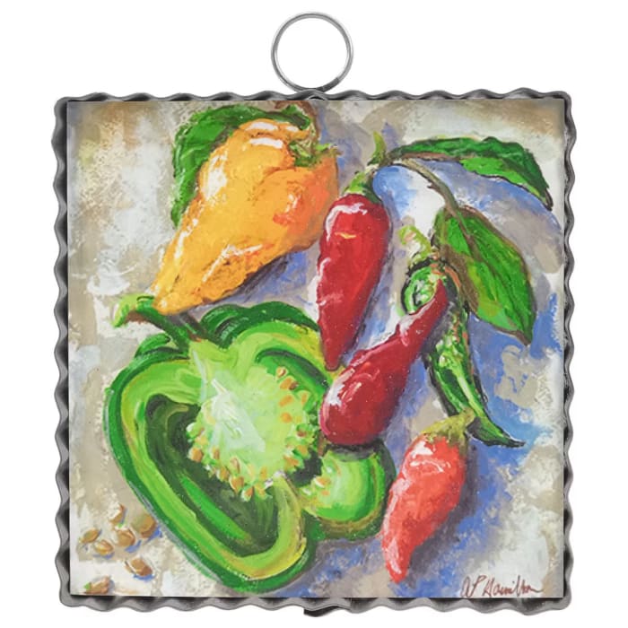 Mini Spicy Peppers Print