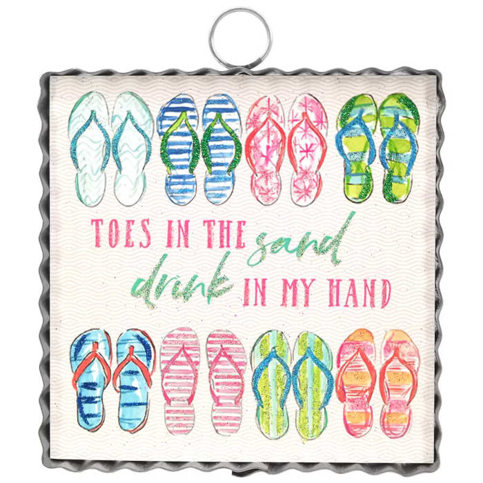 Mini "Toes in the Sand" Print