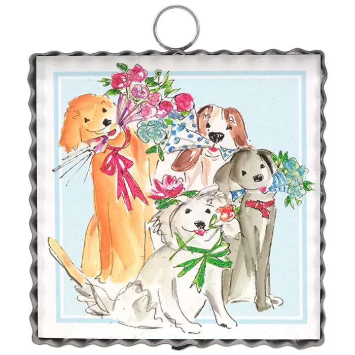 Mini Mothers Day Pups Print