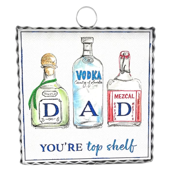 Mini Top Shelf DAD Print