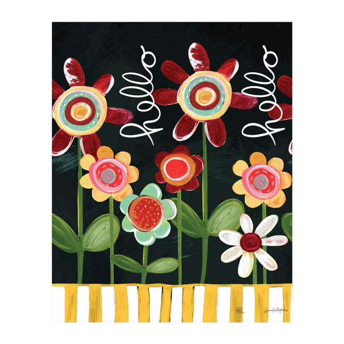 Playful Petals 20" Art Pole