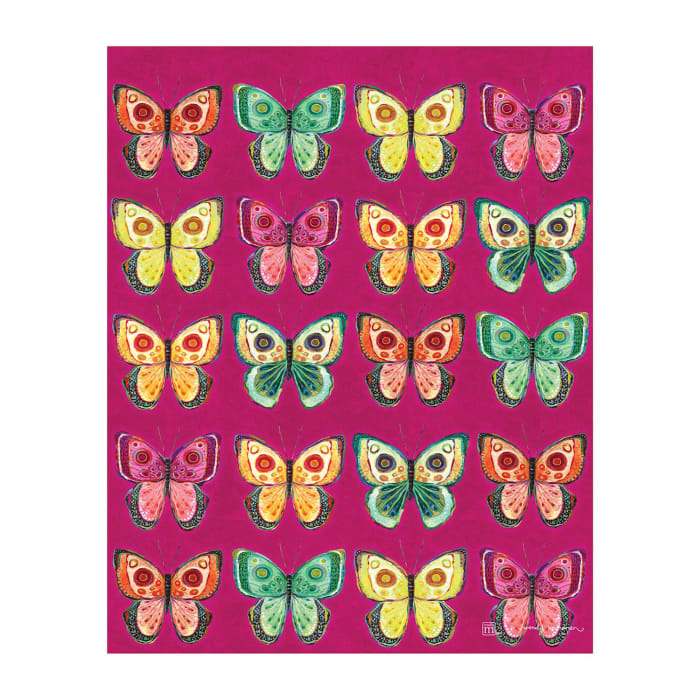 Bohemian Flutters 20" Art Pole