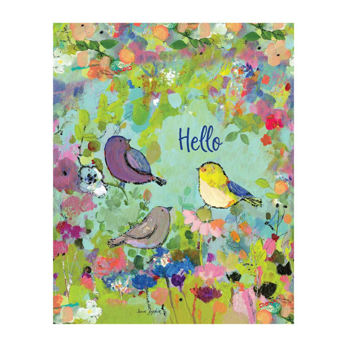 Bird Hello 20" Art Pole