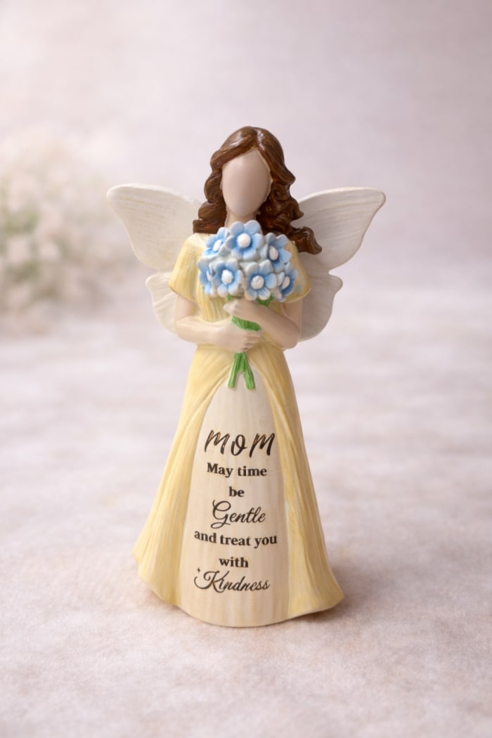 Mom, may time be gentle and treat you with kindness. Angel.