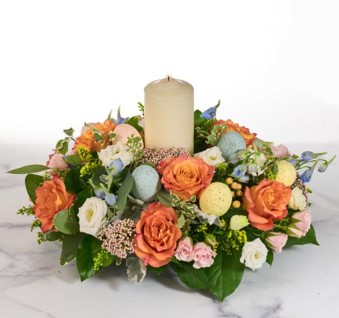 Eggstravagant Spring Centerpiece