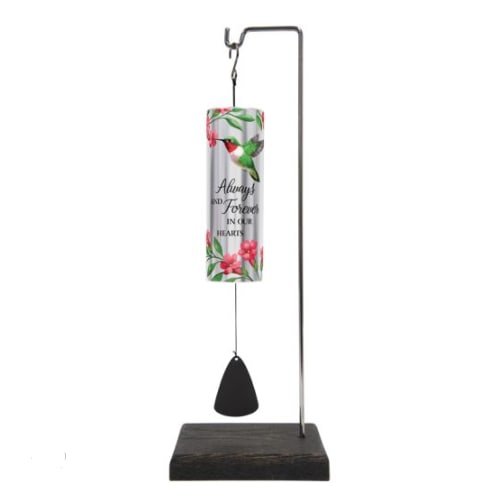 Hummingbird Sonnet Chime w Stand