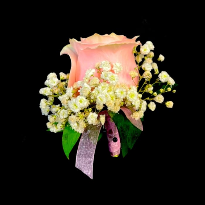PINK BOUTONNIERE