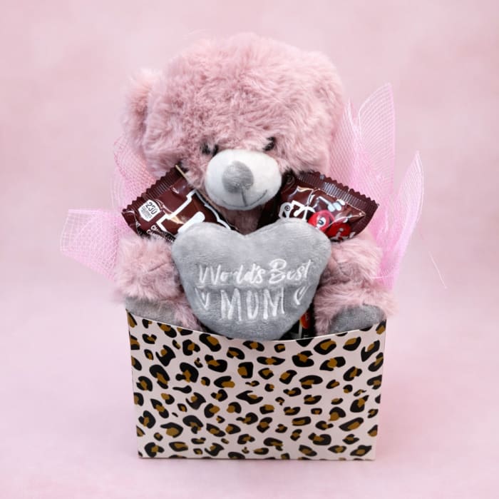 Best Mom Candy Bear