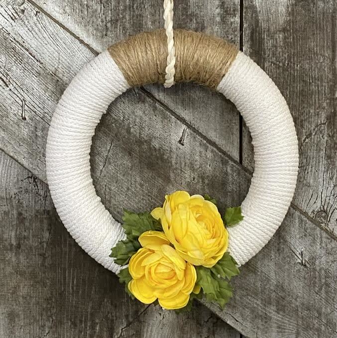 Woven Whimsy Silk (Artificial) Wreath