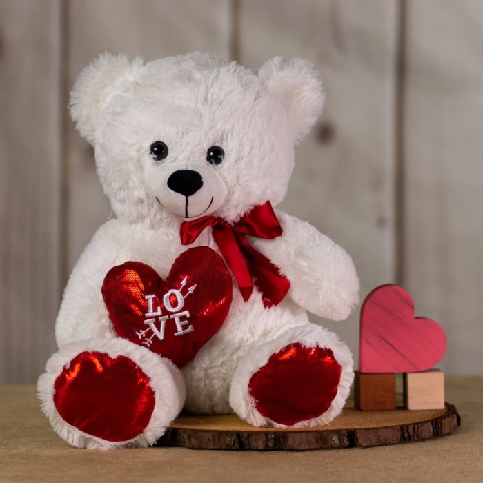 20" Love Cream Bear