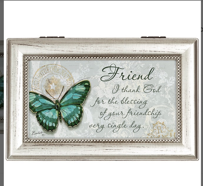 Music box gold rectangle