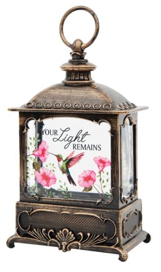 "Your Light" Water Glitter Lantern