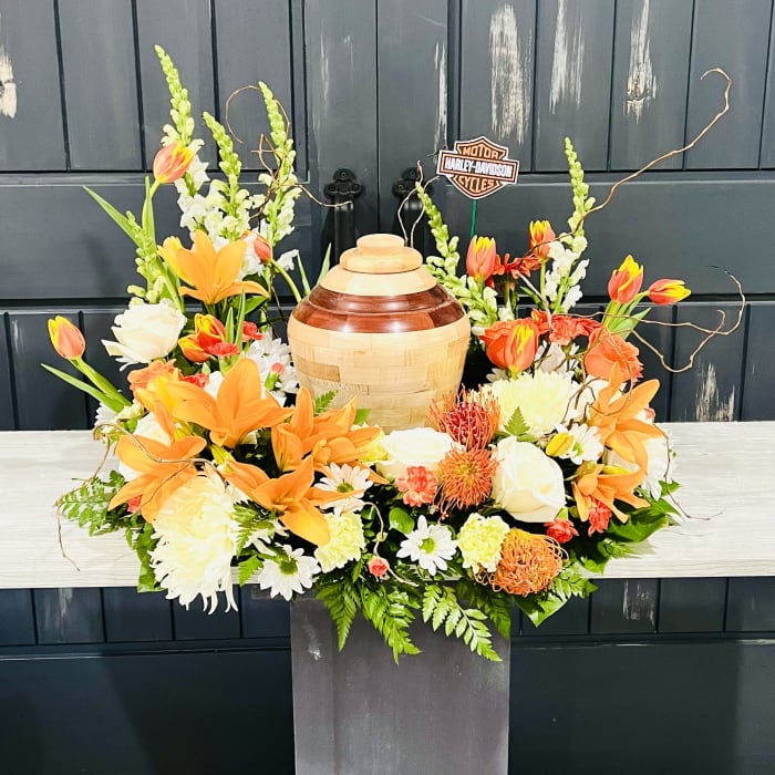 Last Ride Urn Surround Tribute