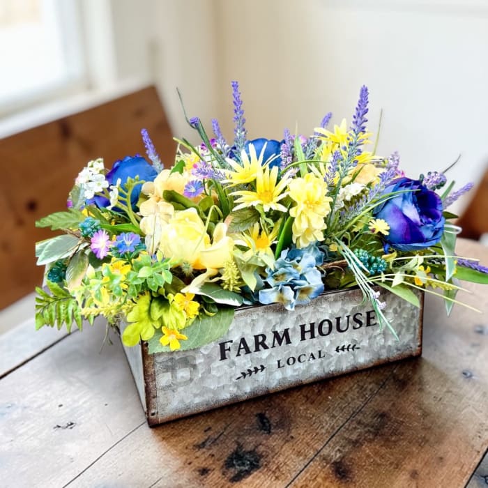 Country Morning Silk Arrangement