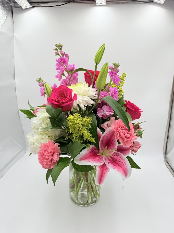 Blushing Lily Bouquet