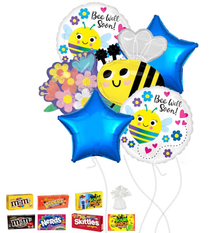 Bee Well Soon Balloon Bouquet
