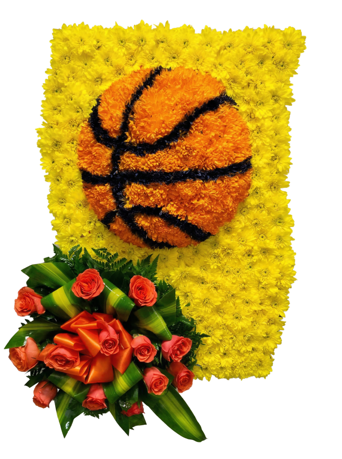 D-19 Bola de baloncesto con cinta impresa