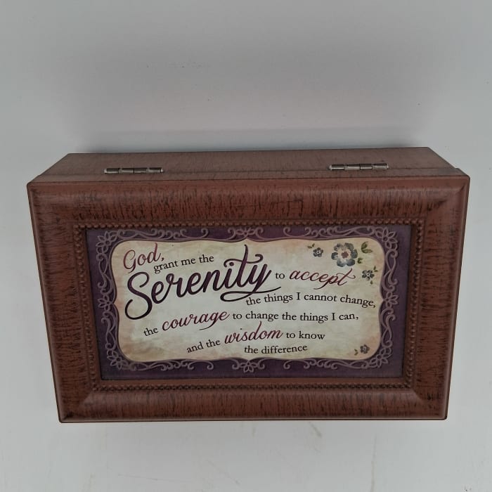 Serenity Prayer Music Box