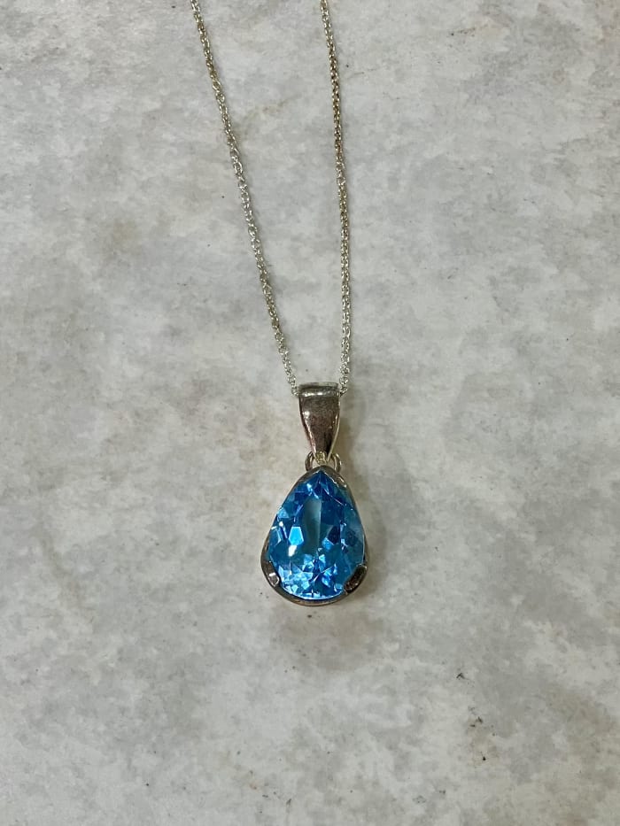 Mother of Pearl Turquoise & Aquamarine