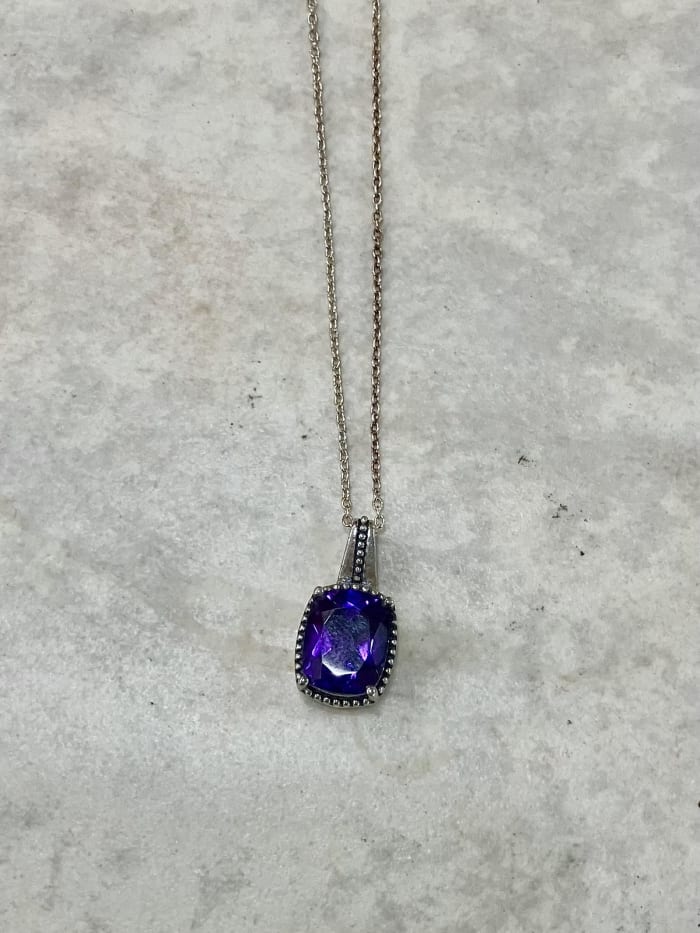 Amethyst Sterling Silver