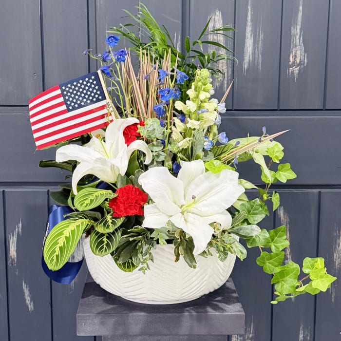 Patriotic Floral & Plant Garden