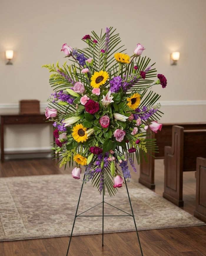 Wildflower Easel Spray