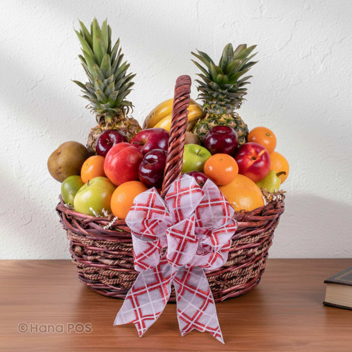 Christmas Fruit Basket