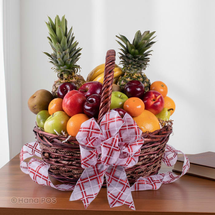 Holiday Cheers Fruit Basket!