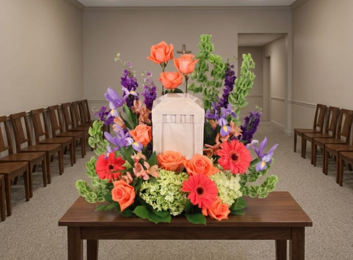 Bittersweet Twilight Urn Arrangement