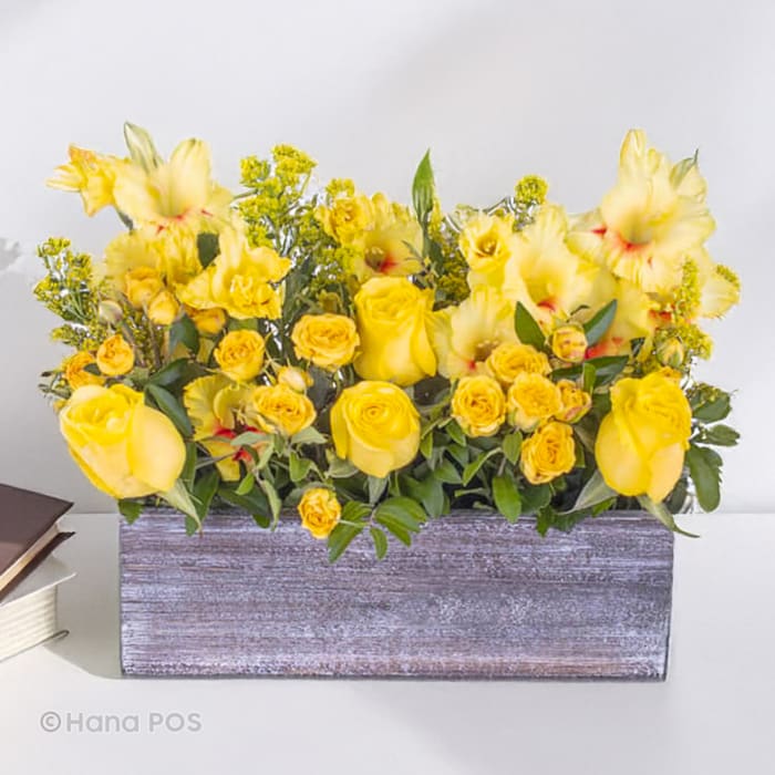 Yellow flower Garden